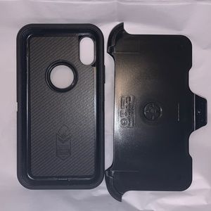 OtterBox NWOB Defender Series Pro Case & Holster Belt Clip for Apple iPhone X-XS